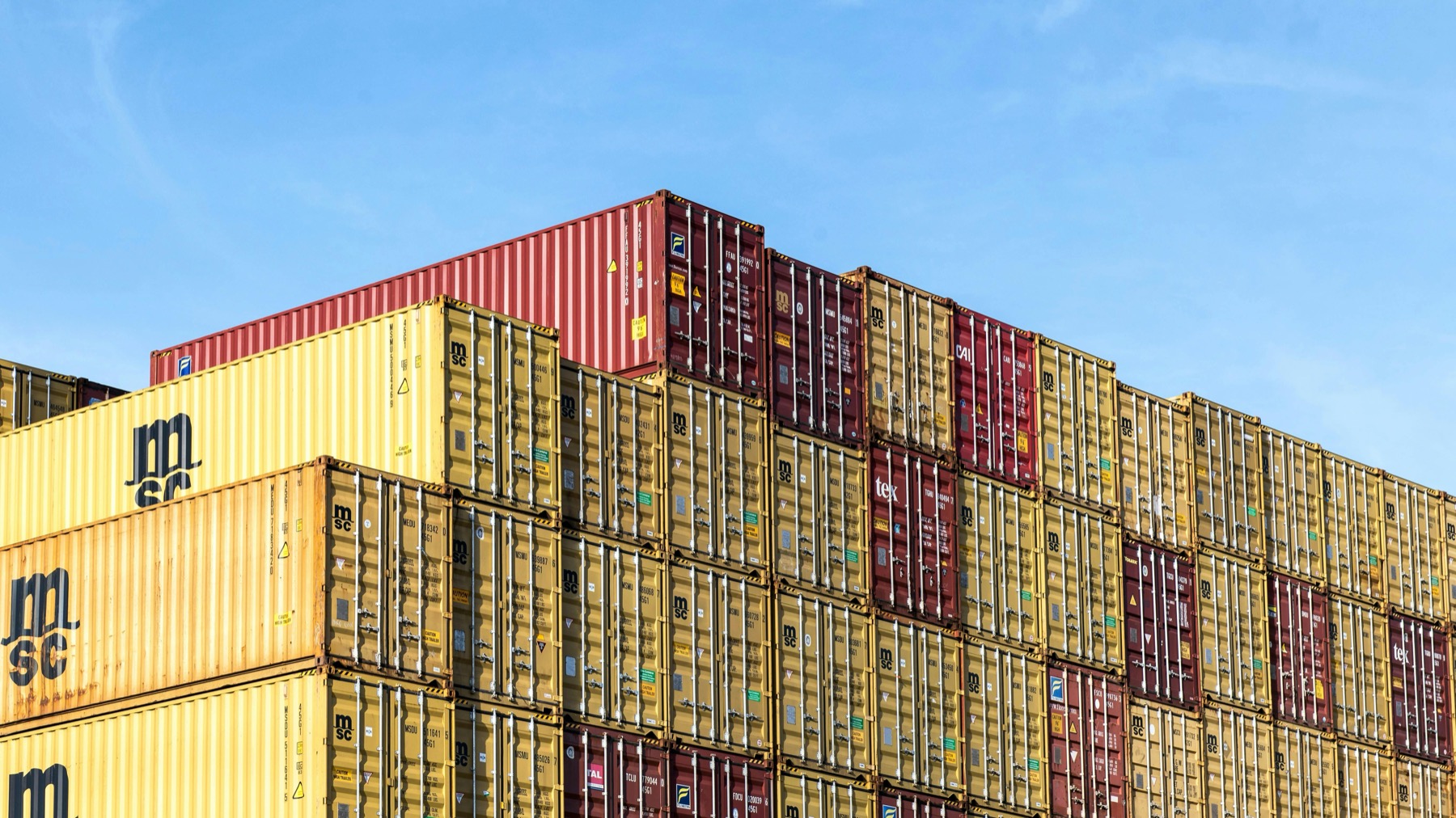 集装箱堆场场景